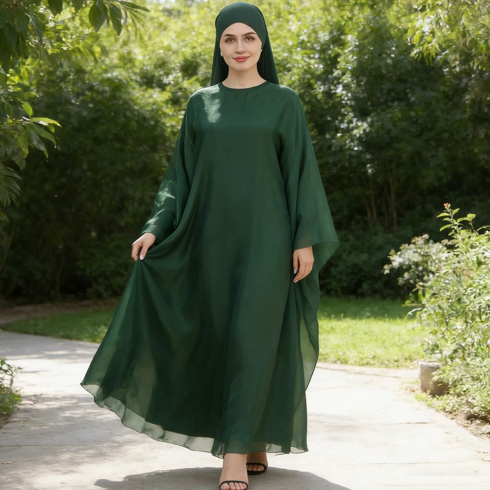 

Марокканский кафтан, мусульманские комплекты для женщин на Рамадан и Ид, платье-хиджаб, дубайская абайя, турецкая кебая, женское платье, исламская джалабия, джеллаба, роба