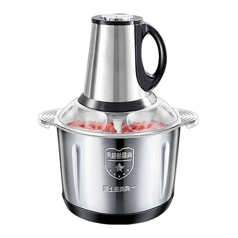 Home Electric Meat Grinder Multifunctional Food Processor for Meat Garlic Chili Vegetable Mashing Mixing