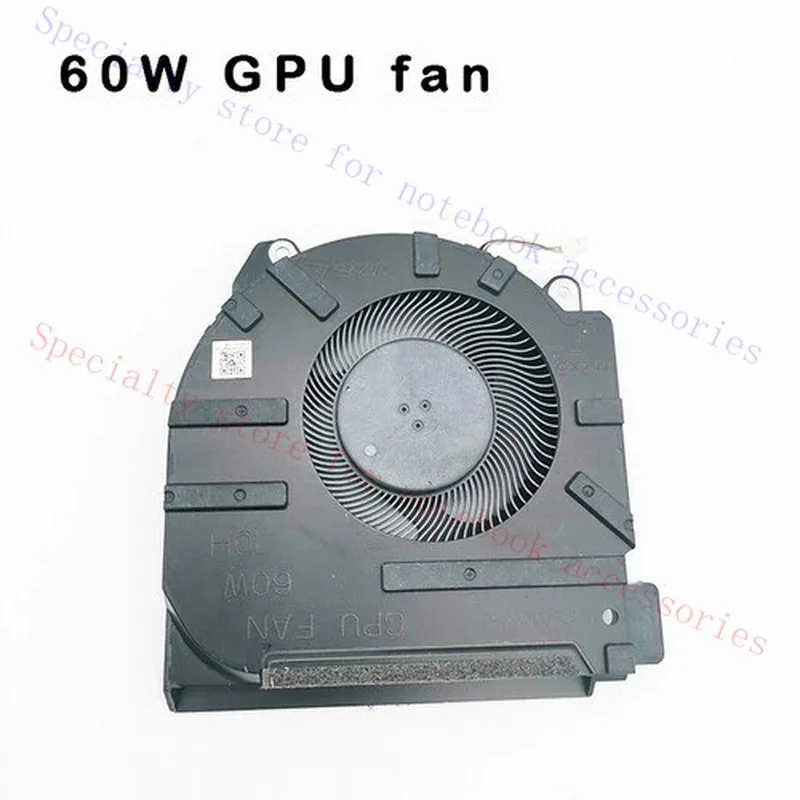 For HP Victus 16-D TPN-Q263 CPU GPU Cooling Fan 60W RTX3050 M75723-001 Pair