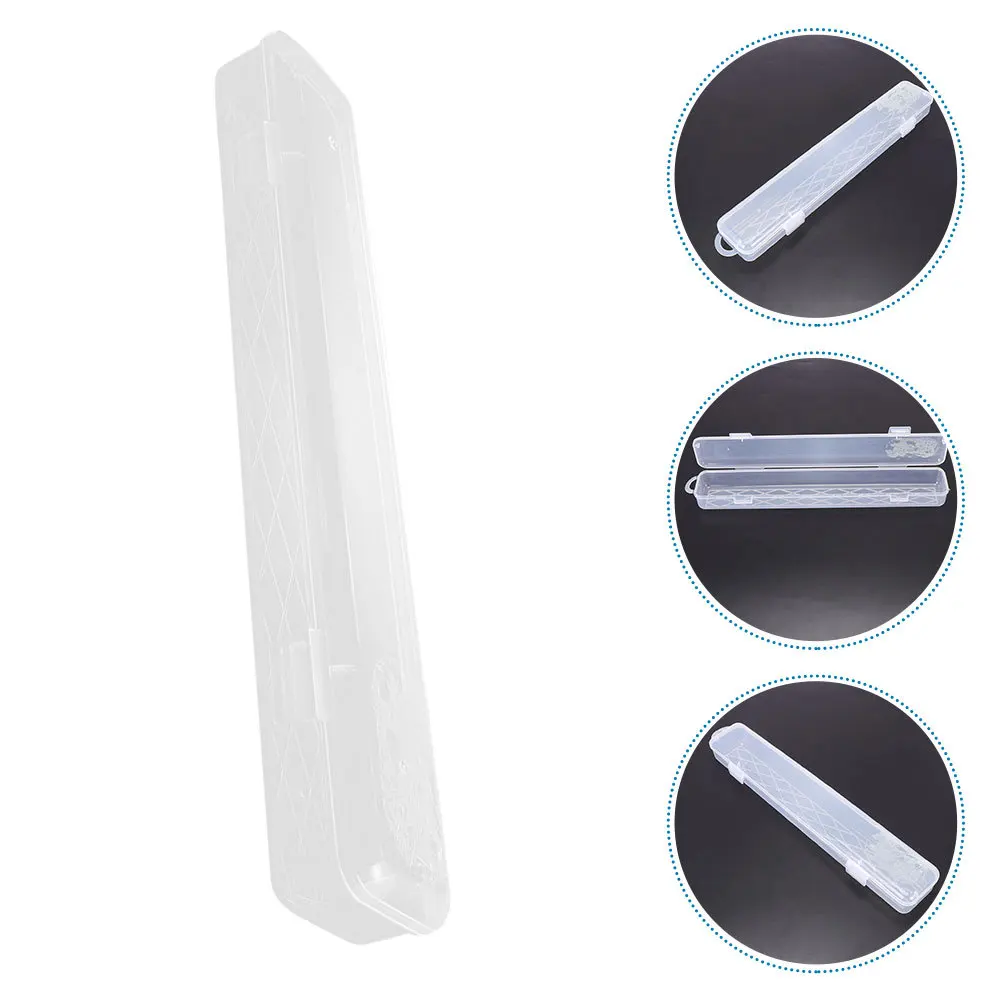 

4 Pcs Clear Pen Display Plastic Container Storage Case Pens Boxes Cases Containers