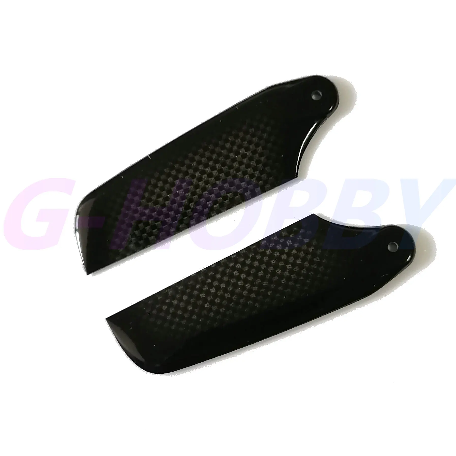 1 Pair 60MM 71MM 80MM 105MM Carbon Fiber Tail Rotor Blade For Align T-rex Gaui KDS Agile Alzrc SAB XLPower Rc Helicopter