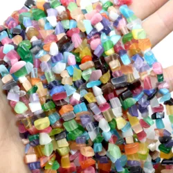 Natural Stone Irregular Freeform Aventurine Agates Amazonite Jades Chip Gravel Spacer Beads For Jewelry Making Diy Accessories