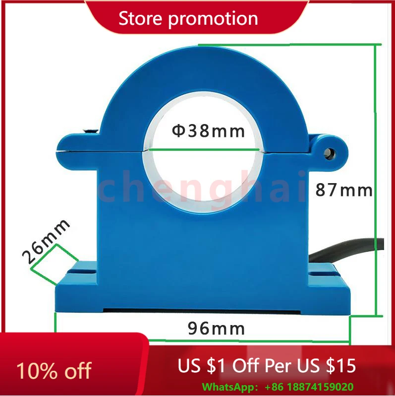 

Датчик тока утечки переменного тока QNLCK1-20 50 мА 100 мА 200 мА 300 мА 500 мА 600 мА 1 А 2 А 5 А 10 А/4-20 мА 5 В RS485 микропреобразователь тока
