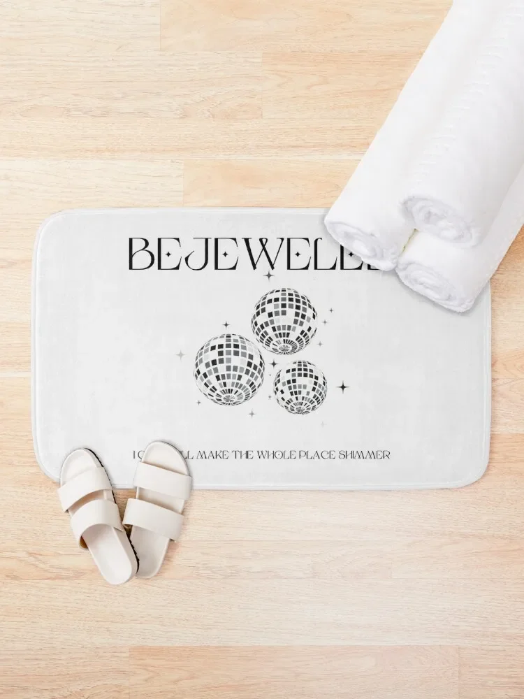 BEJEWELED Bath Mat Anti-Slip Bathtub Toilet Carpet Bathroom Accessories Sets Luxury House Interior Entrance Mat