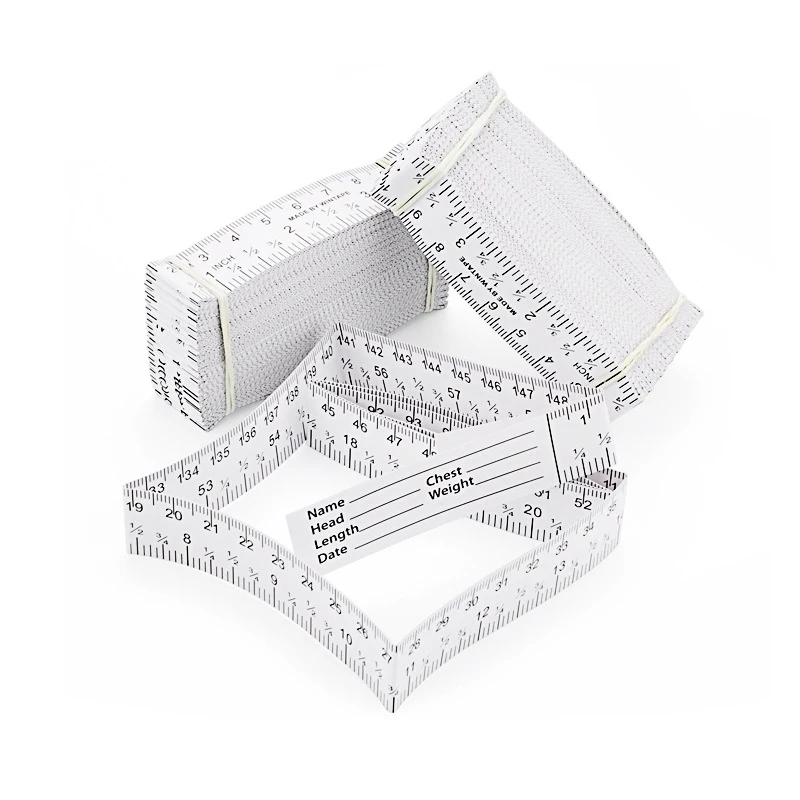 Skyasia 1.5M Body Measuring Ruler White Paper Tape Measure Double-Sided Scale Coated Paper Ruler For Physical Examination Gym