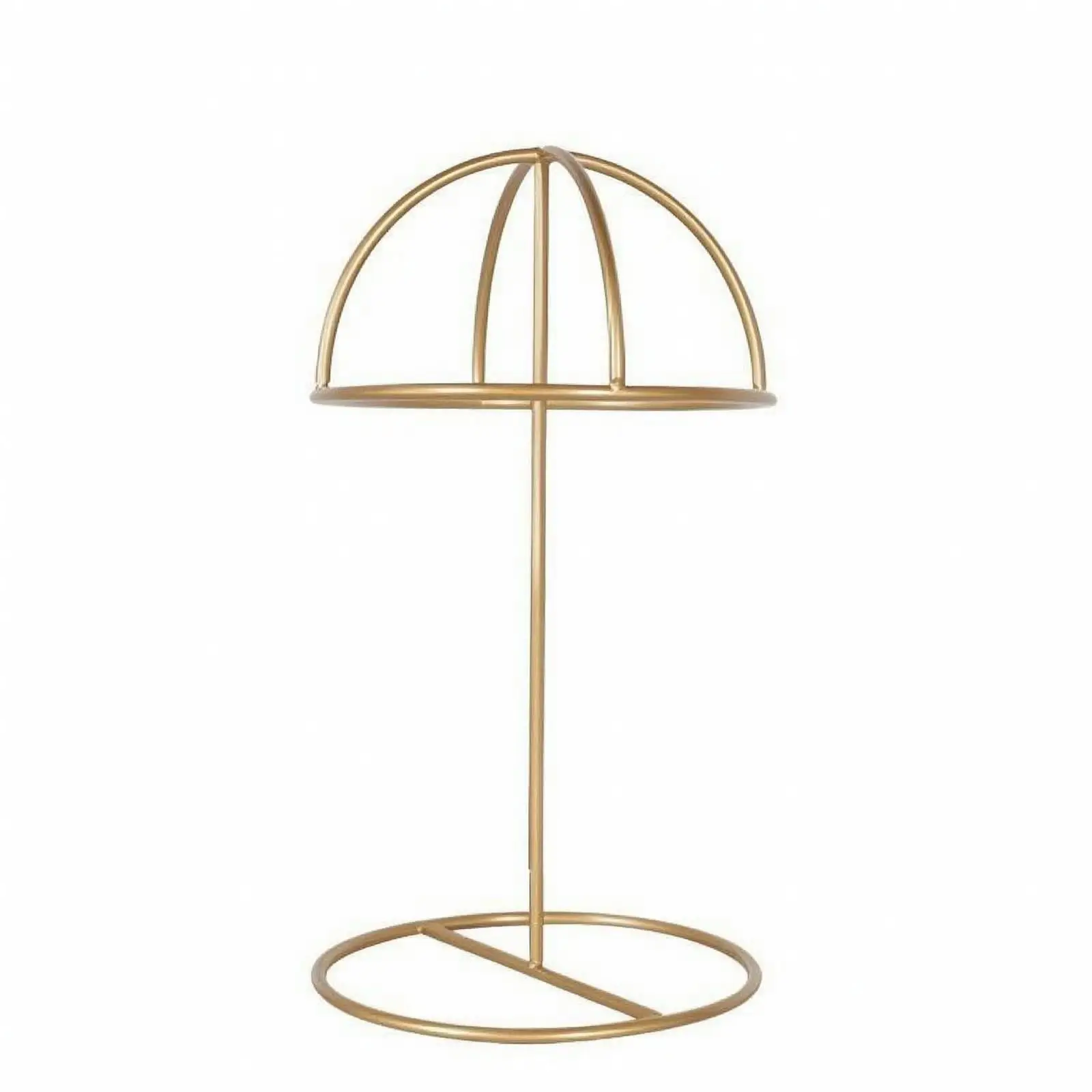 Elegant Crown Display Stand for Jewelry Set Metal Tiara Rack for Bridal Headwear Photography Decor