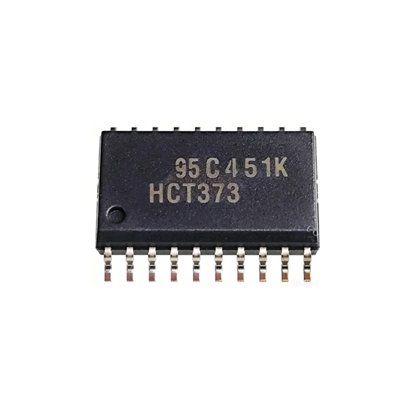 10PCS SN74HCT373DWR SN74HCT373DW HCT373 SOP20 packaged wide body logic chip