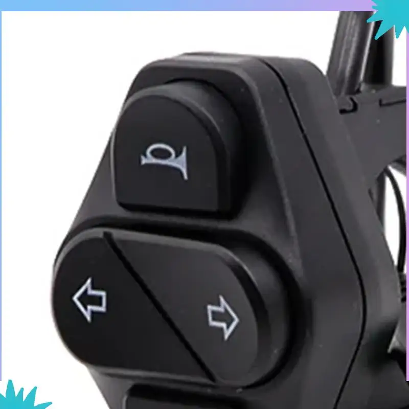 Pulsante faro ABZW per scooter elettrico Kukirin G2 Master Accessori per interruttori indicatori di direzione a 5 pin