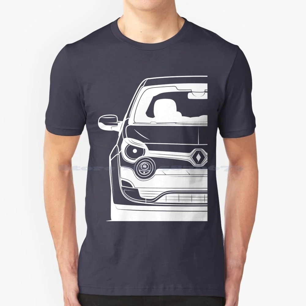 Camiseta 100% de algodón con diseño de Twingo Rs Gordini, Camiseta deportiva, World Car, Gordini Twingo