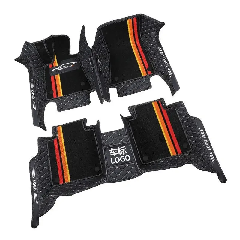 

High-quality Wear-resistant Chenise Sound Insulation and Noise Reduction Sponge Car Foot Mat Car Mats 4 Pieces for