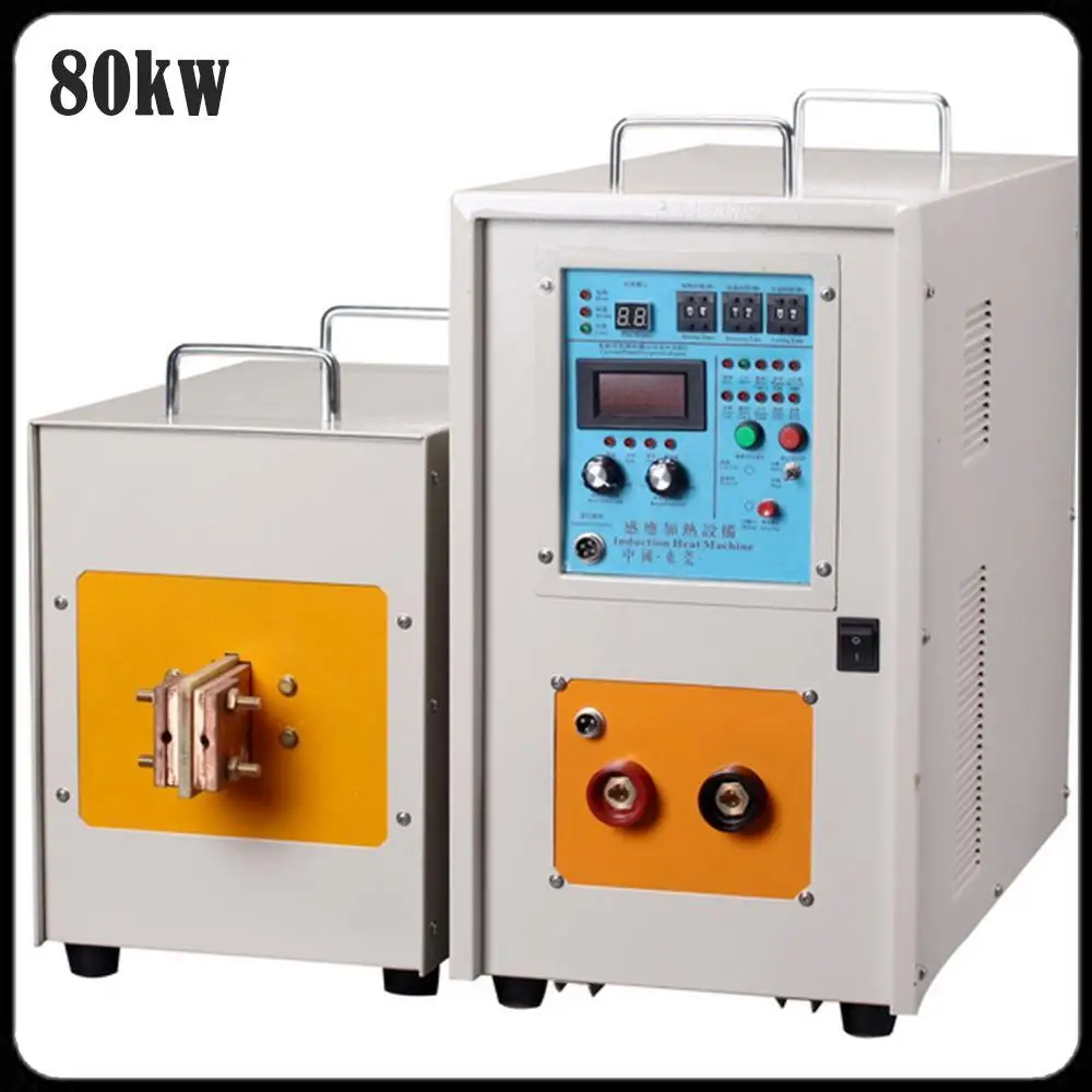 80KW 30-80KHz High Frequency Induction Heater Furnace