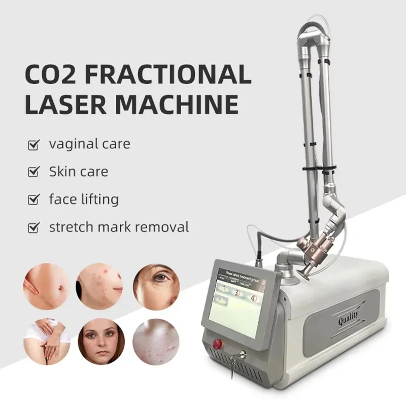 ewest design 4D Fotona Co2 Fractional lase Treatment Machine 10600nm lase beaut machine For Resuacing Acne Scars