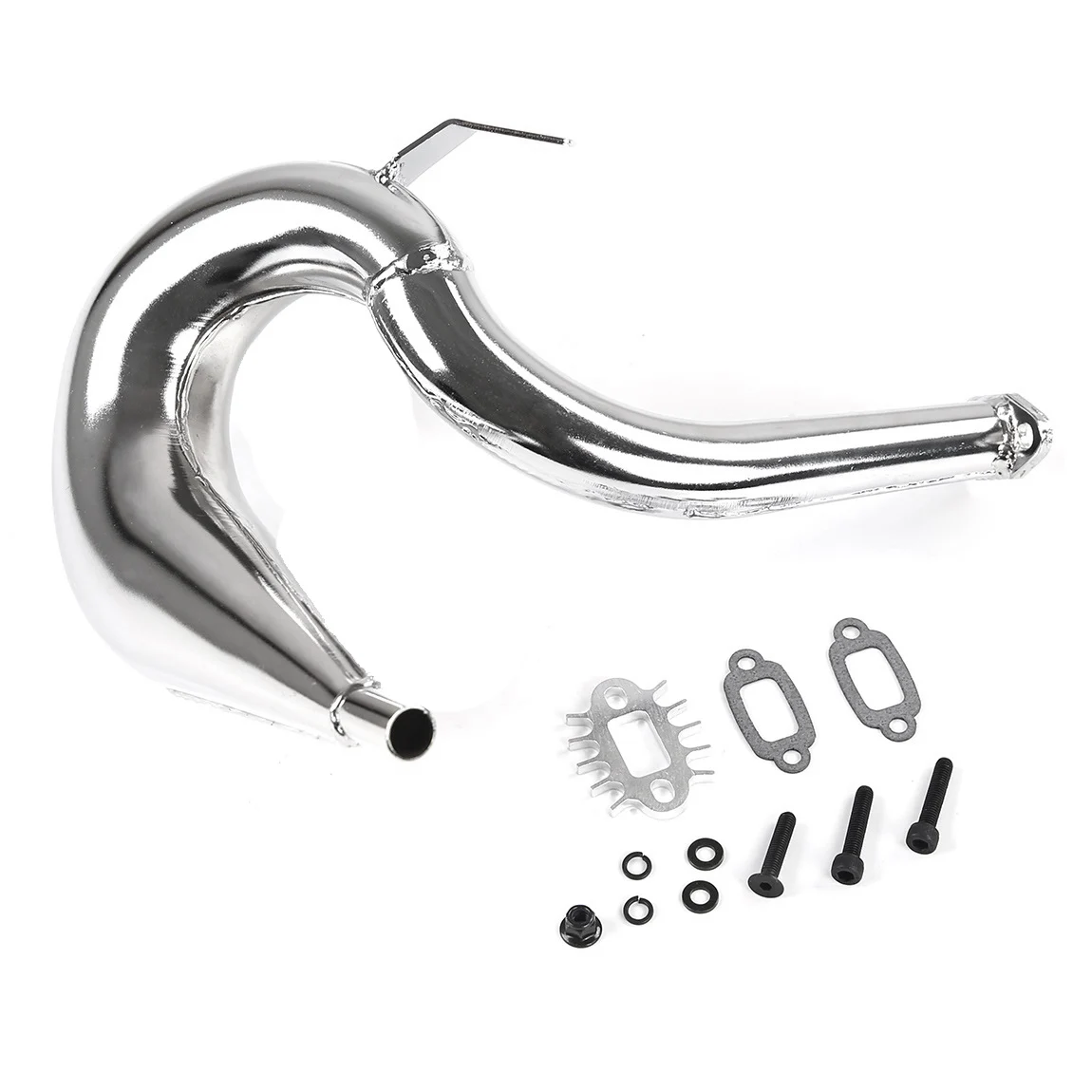 Exhaust Control Pipe Second Generation Dominator Pipe for 1/5 Rofun Baja 5B Km Rovan Rc Car