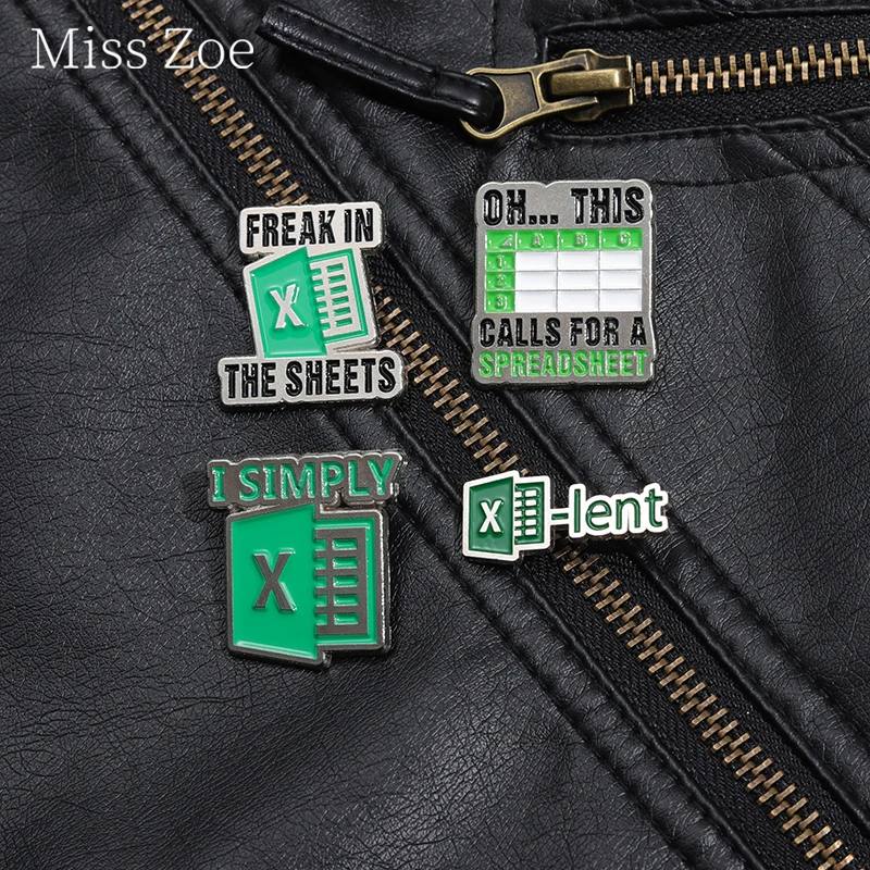 Эмалированная булавка с изображением Фрика в листе, брошь в виде таблички, брошь на лацкан, подарочное украшение для офиса