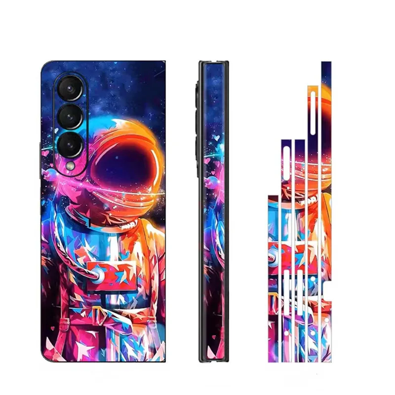 Pellicola protettiva Full Body 3M per Samsung Galaxy Z Fold 6 7 5 Adesivi opachi antigraffio Cover posteriore in pelle per Galaxy Z Fold4 3 2