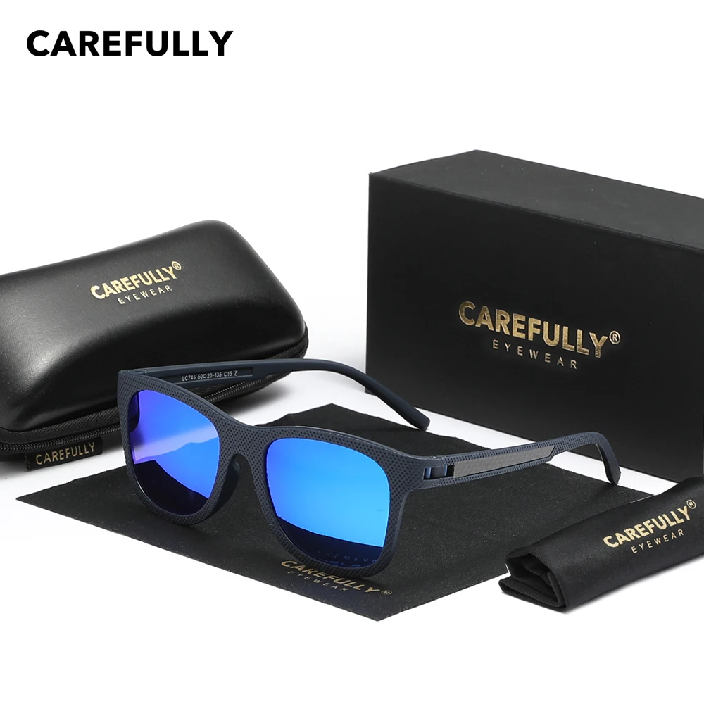 Carefully 2025 Polarized Sunglasses For Men Women Sun Glasses with UVA&B Protection Comfort Eyewear Accessory