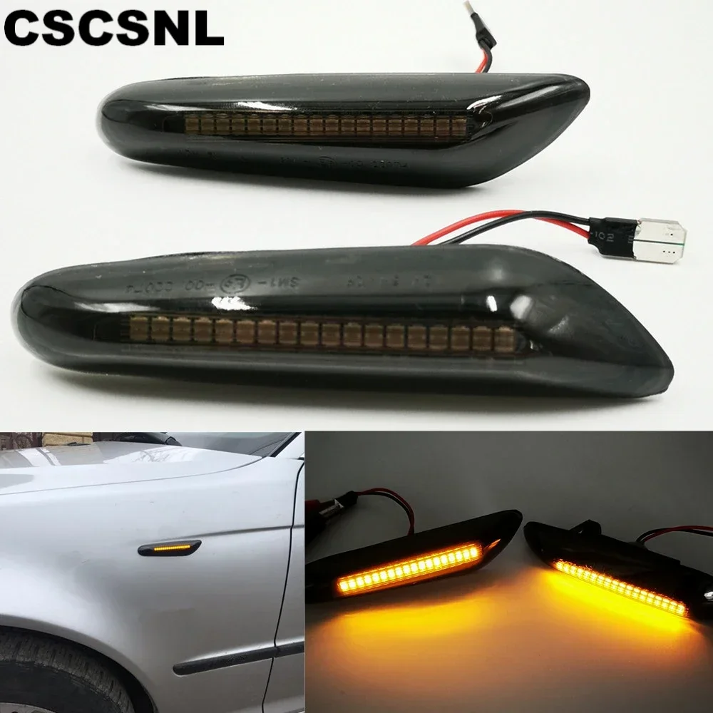 

New！ 1 Set For bmw E90 E91 E92 E93 E60 E87 E82 E46 Car Turn Signal Lights LED Turn Indicator Blinker Lamp Signal Lamp Side Marke