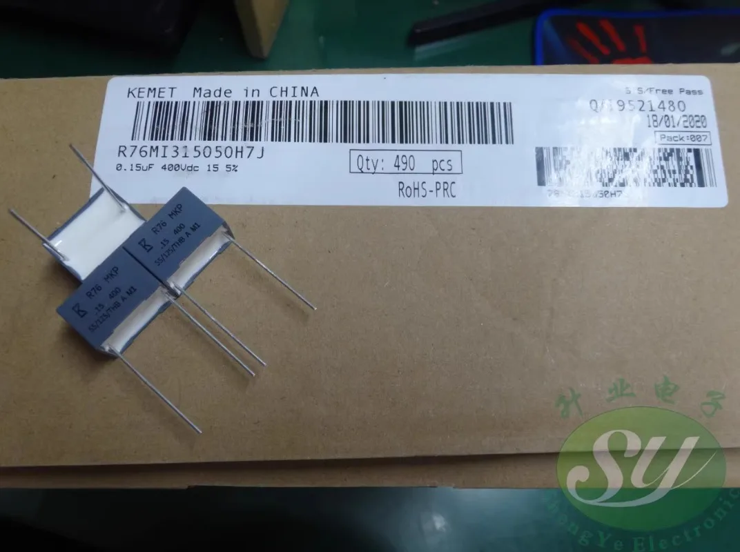 

10PCS R76MI315050H7J 0.15uf/400V 150nf u15 154 New 12.8MM film capacitor