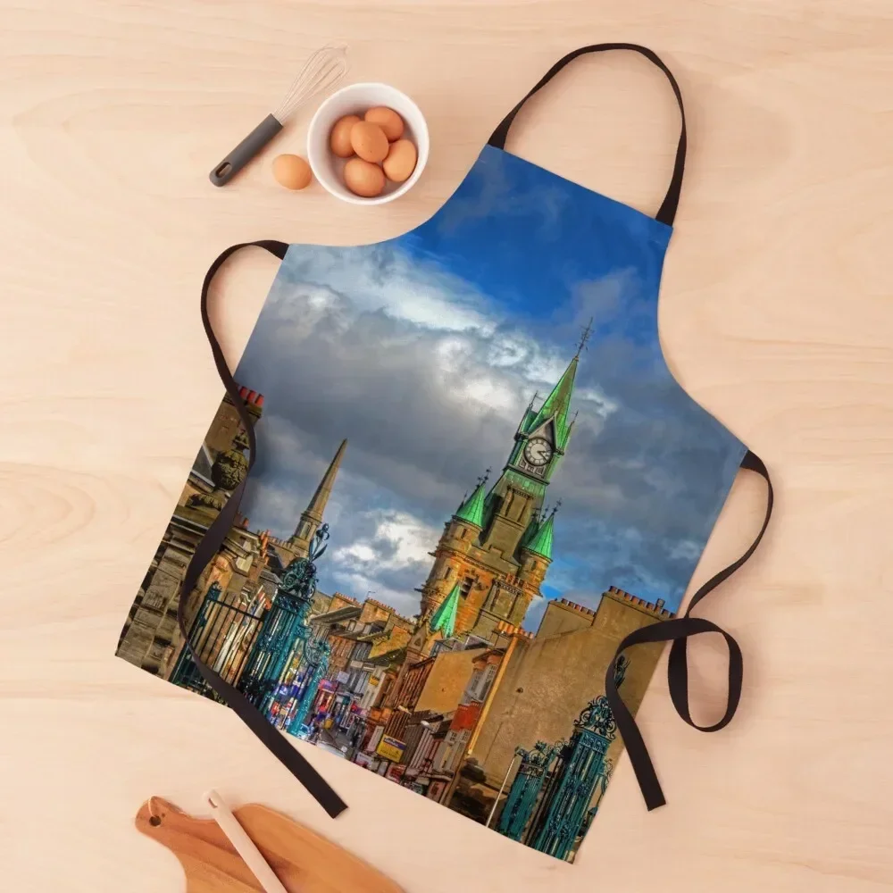 

Dunfermline High Street Apron Ladies Kitchen Tools For Man Haircut Apron
