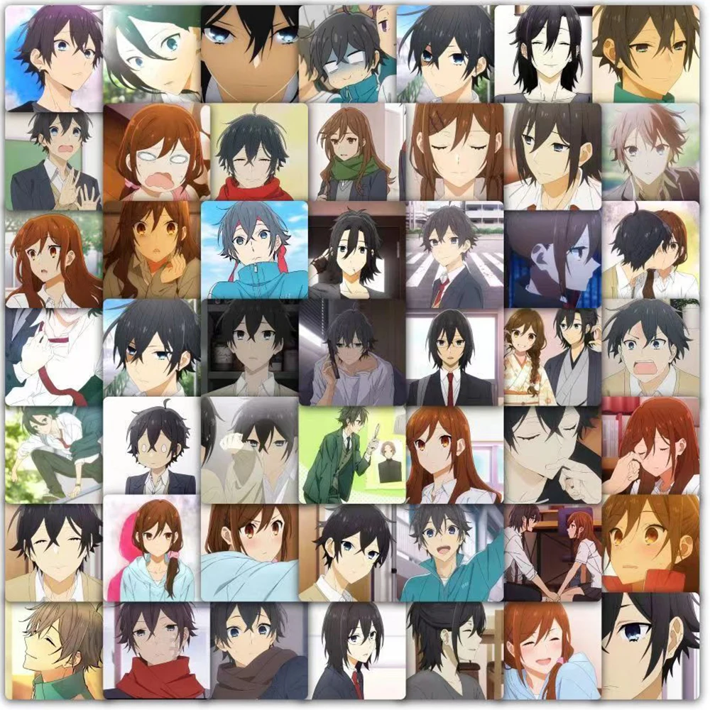 10/30/60Pcs Izumi Miyamura Horimiya Anime Stickers Kawaii Hori Kyoko Sticker Notebook Luggage Cup Phone Romantic Cartoon Decals