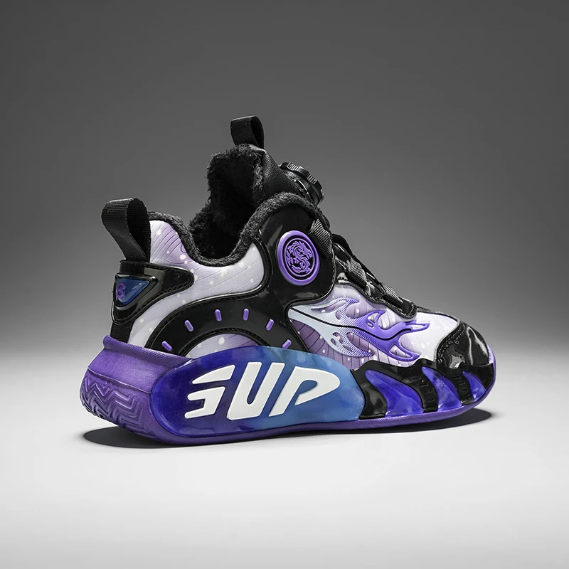 

New Kids Sneakers Winter Warm Cotton Shoes for Children Casual Sports Shoes Boys Girls Anti-slippery Waterproof Tennis Trainers