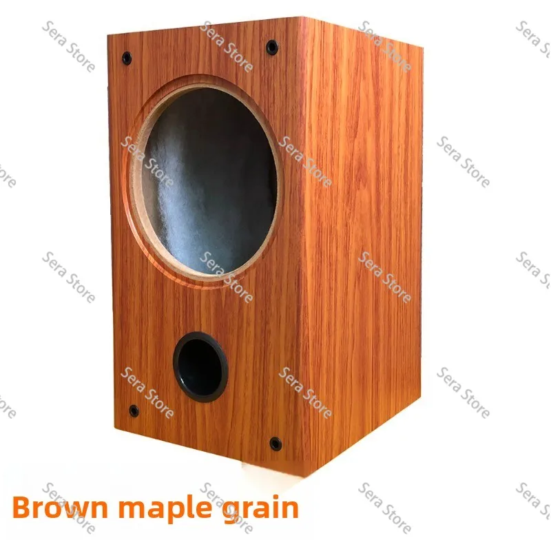 8 Inch Empty Wood Speaker Cabinet， Audiophile Grade DIY Enclosure for Full Range/Coaxial Drivers， Home & Car Audio