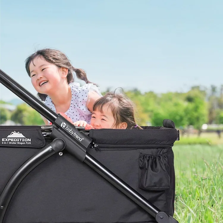 Expedition 2-in-1 Stroller Wagon PLUS, Ultra Black