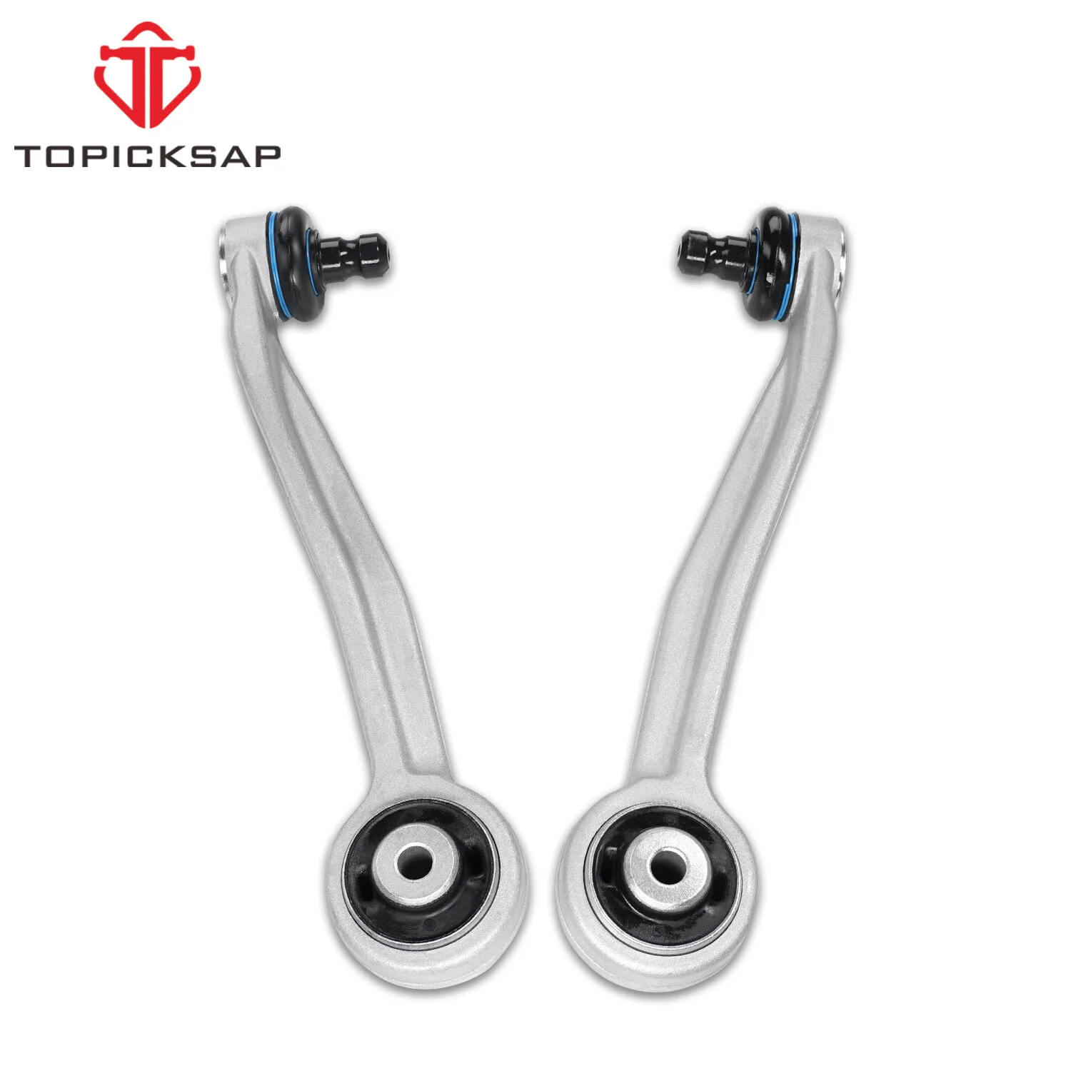 TOPICKSAP Front Upper Rearward Control Arm for Audi A4 A5 A6 A7 Q5 RS7 S4 S5 S6 S7 Quattro Porsche Macan 8K0407509B 8K0407510B