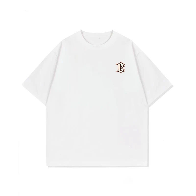 

Hot Trendy Brand Logo C Printed Short-Sleeved T-shirt Cotton Summer Men's and Women's Oversize Chic Casual Tshirt Tops Luxury