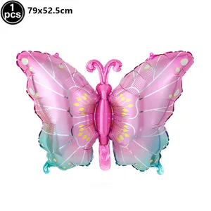 بالونات رقائق الفراشة الكبيرة ، أزرق ، أخضر ، بنفسجي ، حفلة عيد ميلاد ، زينة زفاف ، كرات استحمام الطفل ، ألعاب أطفال أعلى 8 مبيعات دمية طفل صينية تولد من جديد - No7