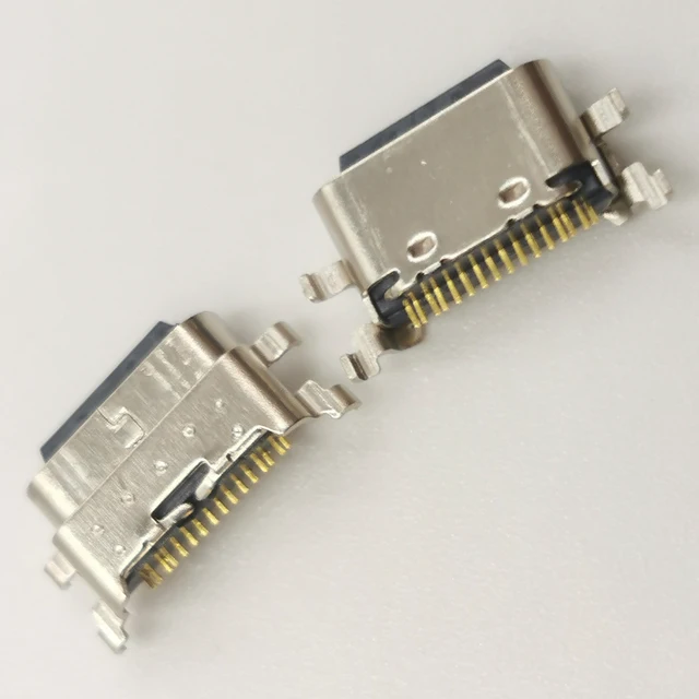 10 sztuk Ładowarka USB Złącze portu ładowania typu C Wtyczka do ZTE Blade V20 20 V Smart 2050 A7S 2020 V1050 V2020 8010 A51 2021