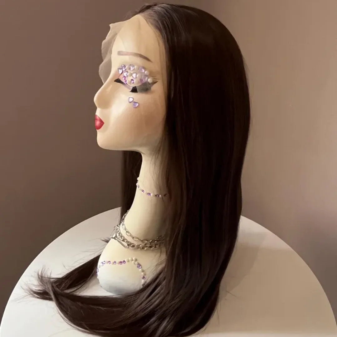 

Длинная объемная волна 26 дюймов 180 Плотность Мелирование Коричневые 5x5 Шелковая основа Еврейские человеческие волосы с детскими волосами HD Кружева Европейские волосы Предварительно выщипанные