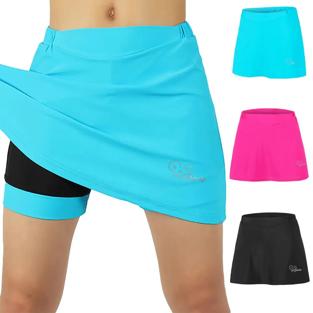 Silicone Sponge Pad Women Bicycle Cycling Shorts Cycling Skort Bike Shorts Reflective Sports Shorts Skirt Athletic Shorts Skirt