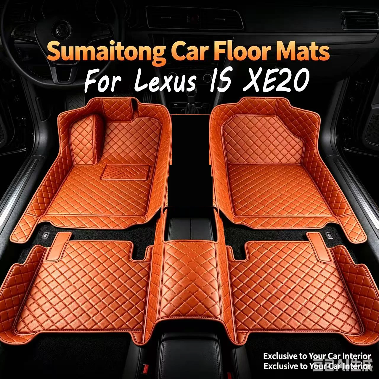 

Car Floor Mats For Lexus IS XE20 2006~2013 IS250 300h 200d 220d Carpet Mat Rug Anti Dirt Protective Pad Full Set