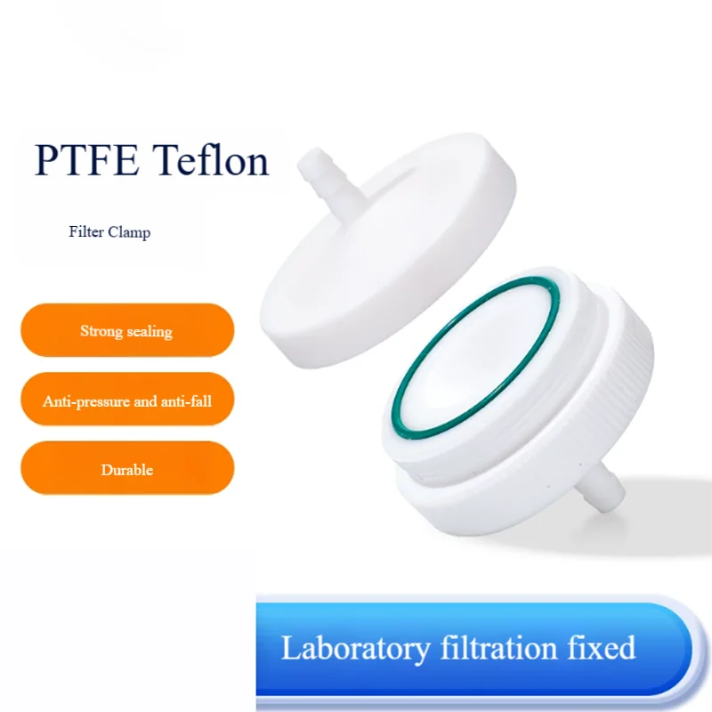 

Polytetrafluoroethylene filter membrane clip PTFE gas sampling clip removable filter corrosion resistance