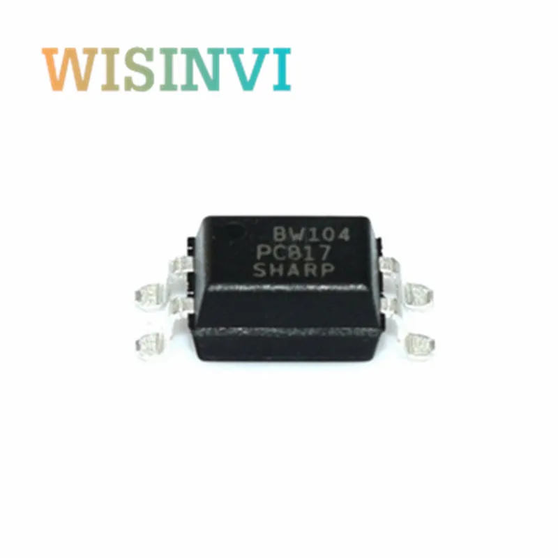 50-1000PCS SMD optocoupler EL817C PC817  EL817S-C SOP4