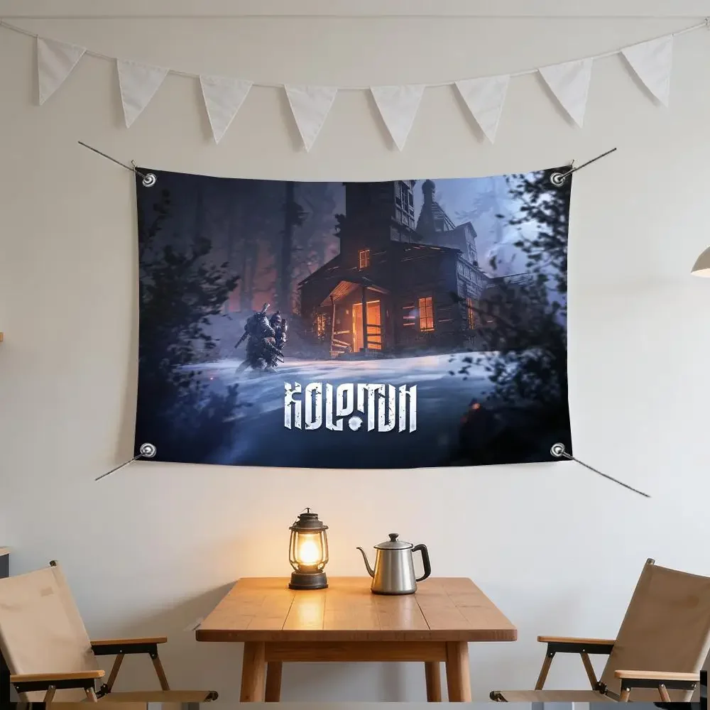 Game Tactical FPS Escape from Tarkov Flags Specialized for indoor and outdoor home decorations, outdoor camping, and bar parties