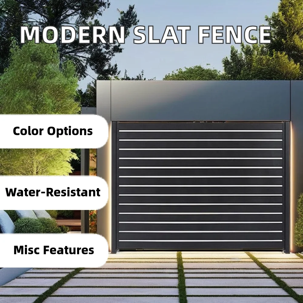 التخصيص الحديثة الحد الأدنى نمط سبائك الألومنيوم درابزين دائم سطح أملس مقاوم للماء درابزين طويل العمر