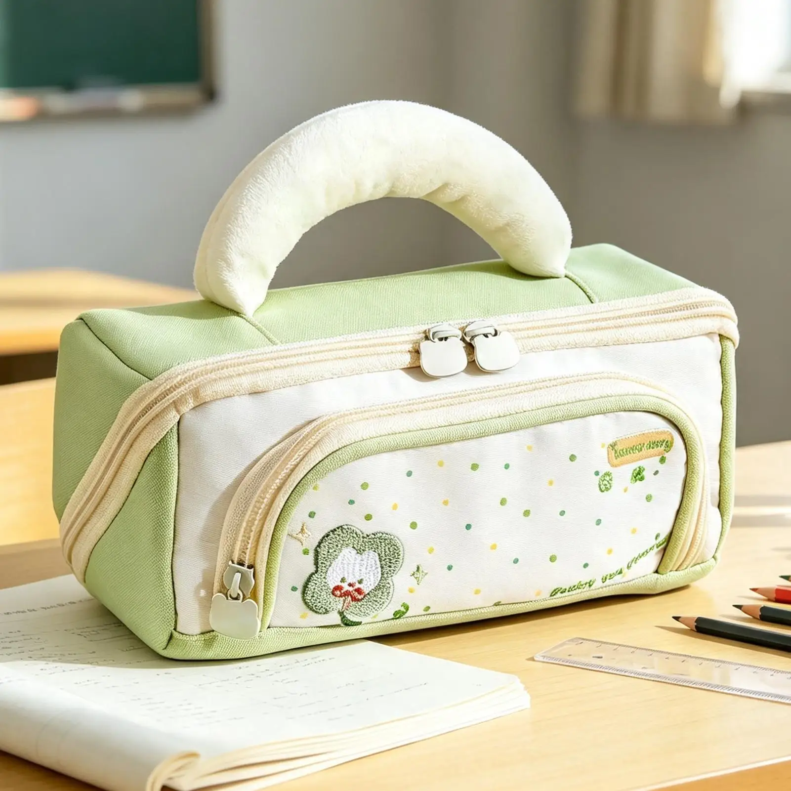 girls-pencil-case-wide-opening-9-compartment-aesthetic-storage-bag-large-pencil-case-with-compartments-for-school-classroom-home