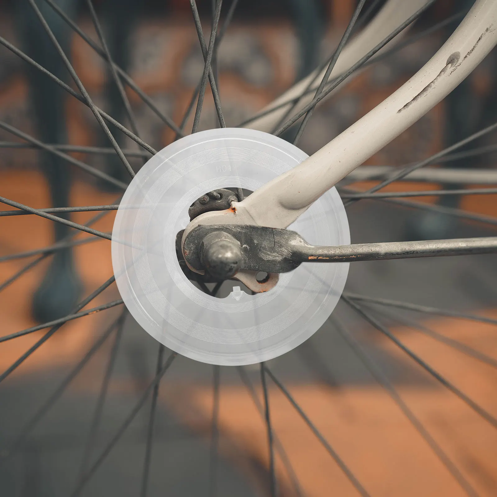 

4Pcs Bike Flywheel Guard Durable Spoke Protector Easy Install Long Lasting Replacement for Road Mountain Bike Accessories