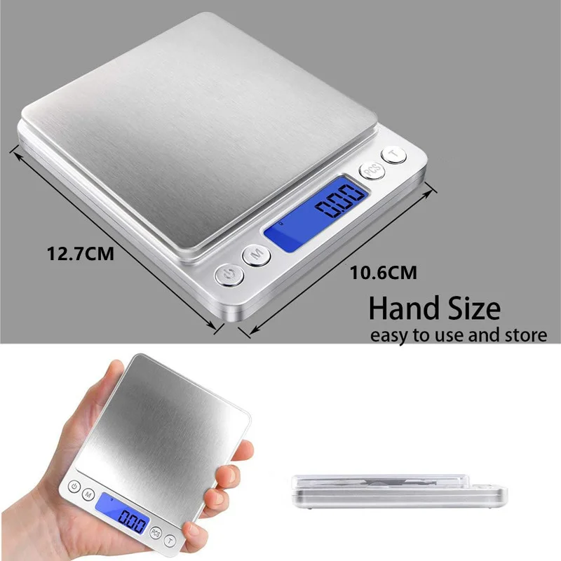 Digital Kitchen Food Scale ram Scales Weight Food Coffee Scale Digital Scales for Cooking Baking Kitchen Scale With LCD Display