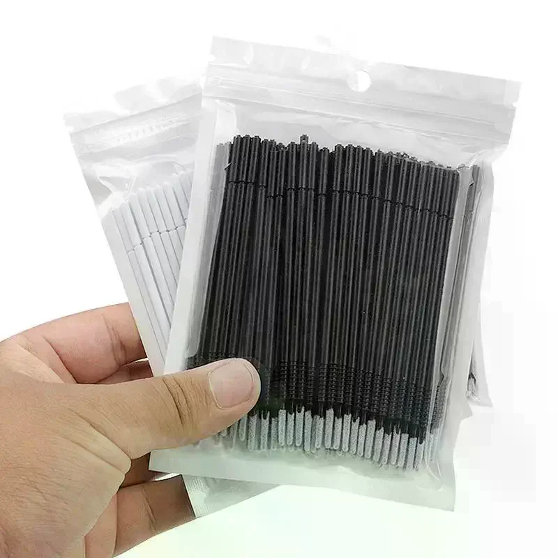 50 Pcs Disposable Micro Brush Mascara Wands Applicator Lash Removing Swab Microbrush Eyelash Extension Makeup Brushes Tools