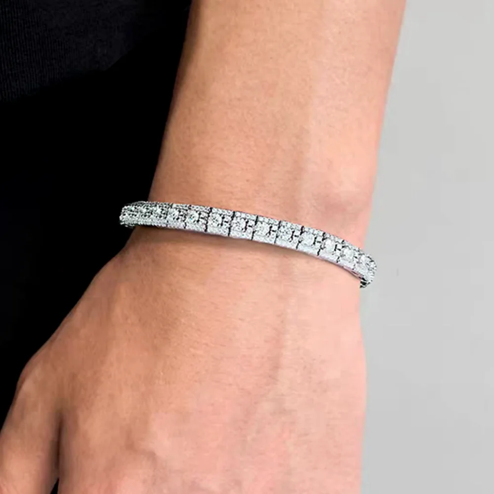 Thumbnail 2 - #61 Latest Moissanite Tennis Bracelets Offers