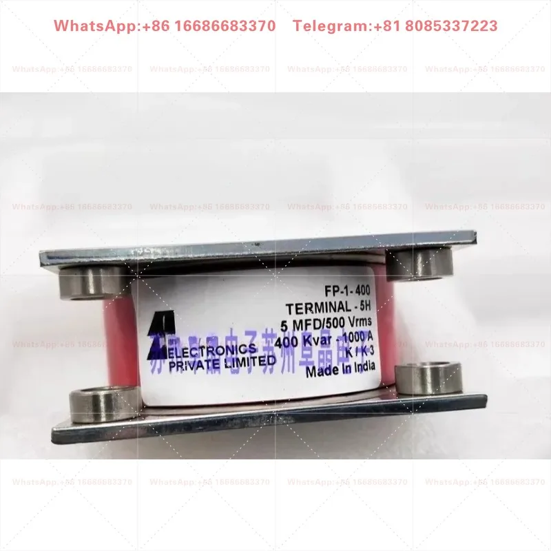 Cooling capacitor FP-1-400-5H 1.2 1.32 2.6MFD 5MFD Annealing furnace heating accessories