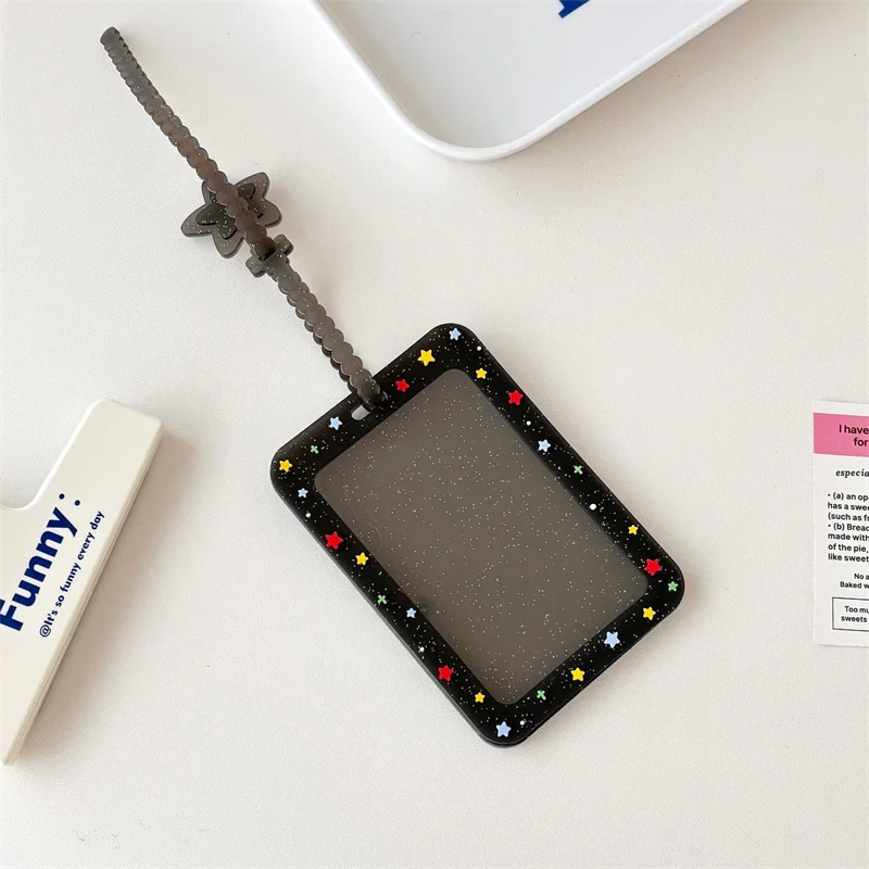 Kpop 3 Inch Photo Card Card Holder Postcard Card Holder Idol Fine Photo Display Frame Collector Card Lomo Card Binder Photocards