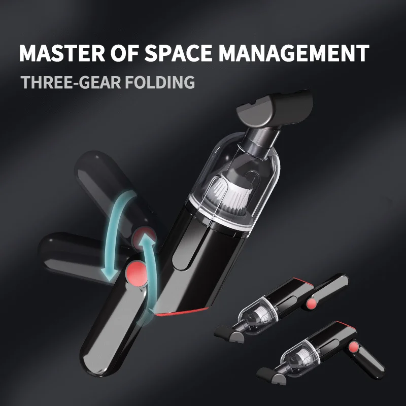 6000pa kabelloser Heims taub sauger USB-Aufladung tragbares Reinigungs gerät Mini Nass-und Trocken sauger Auto Haushalt