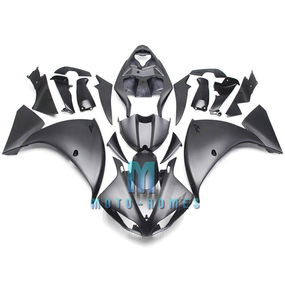 For YAMAHA Motorcycle Fairings Kit Fit YZF R1 2009 2010 2011 2012 2013 2014 Bodywork Set  ABS Injection  Silvery