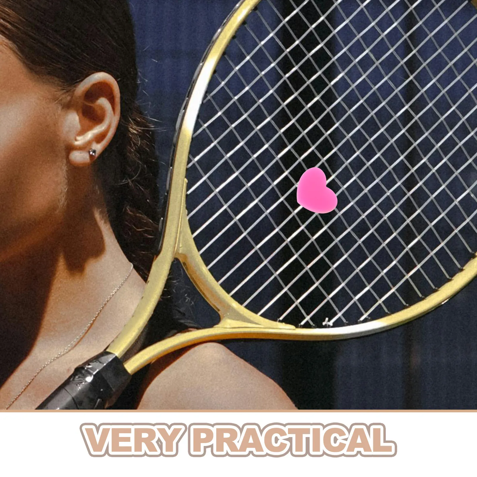 18Pcs Silicone Tennis Racket D - Racket Vibration Dampener ulasan dan harga