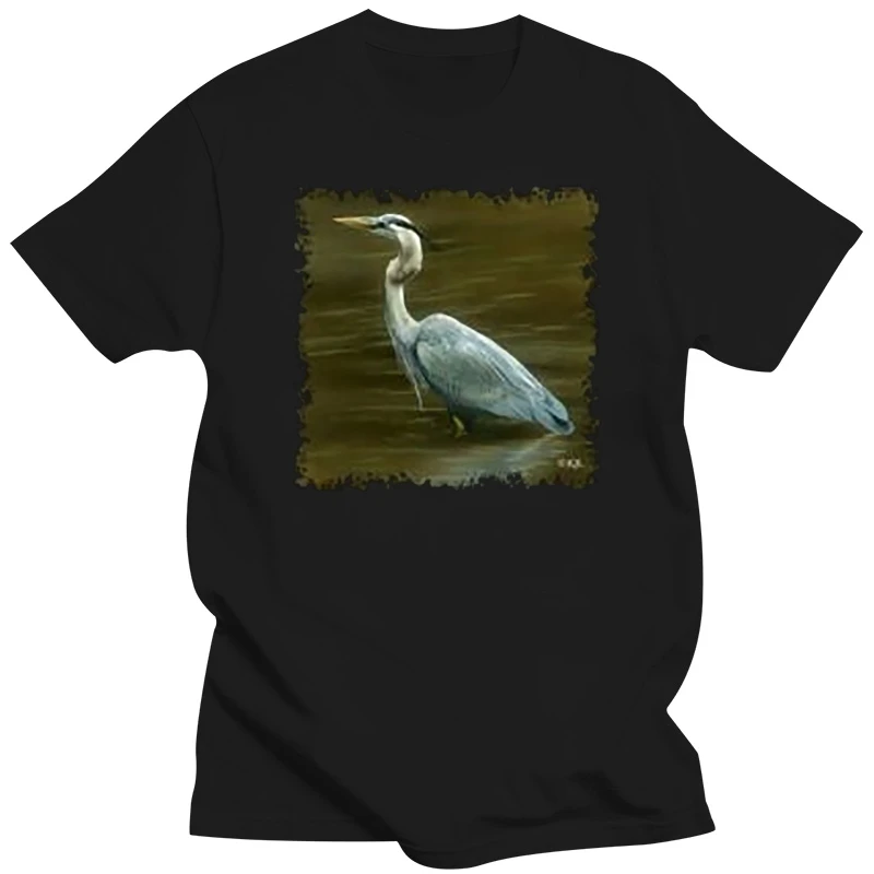 Great Blue Heron Men's Novelty T-Shirt