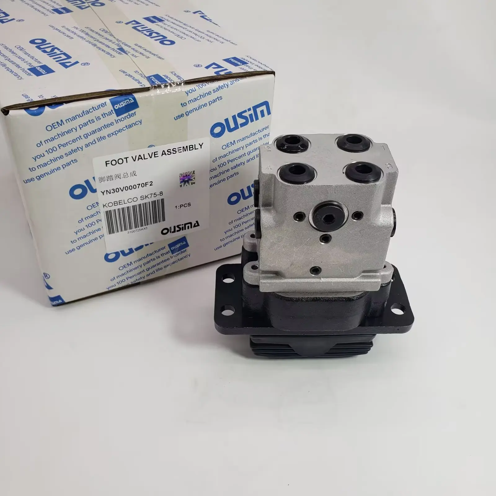 OUSIMA Construction Machinery Parts FOOT VALVE ASSEMBLY YN30V00070F2 for KOBELCO SK75-8